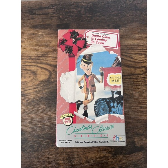 2 F.H.E. Videos: Santa Claus is Coming to Town-Rudolph  (VHS) 1989 Not Tested - Picture 6 of 7